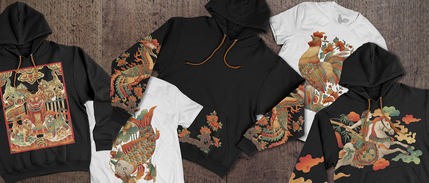 Xuân Lam x Tired City – “Folk Paintings”  Collection