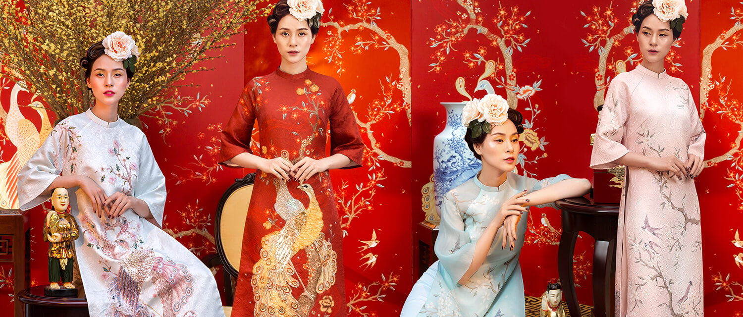 ‘Nhat Dieu Cung Xuan’ Áo Dài Collection