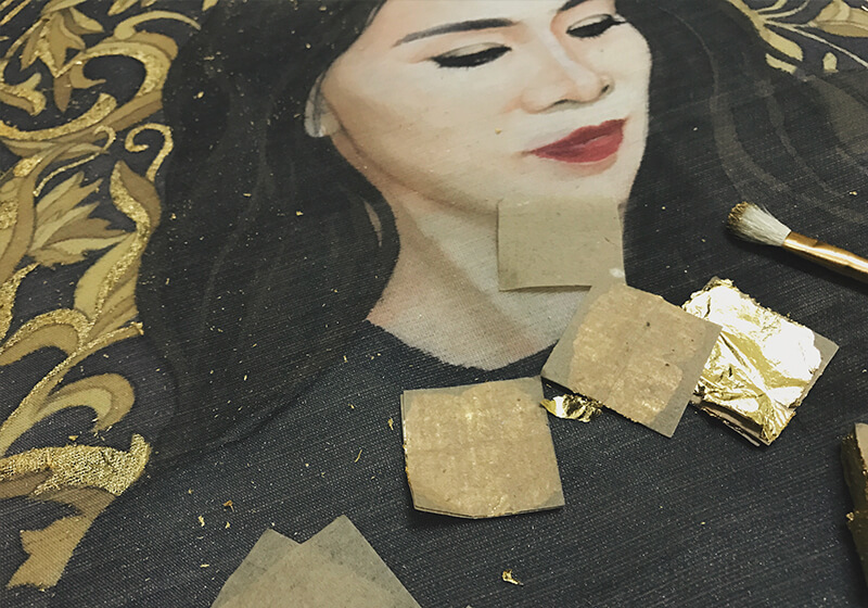 Portrait of Madame Thư