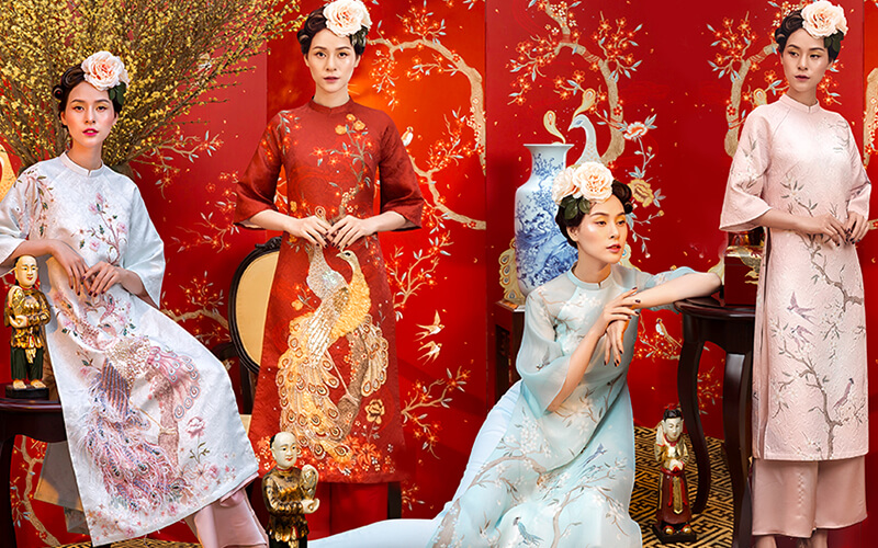 ‘Nhat Dieu Cung Xuan’ Áo Dài Collection